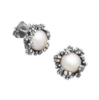 Orecchini Giovanni Raspini Donna Blossom in Argento Perla 11940 - 11940
